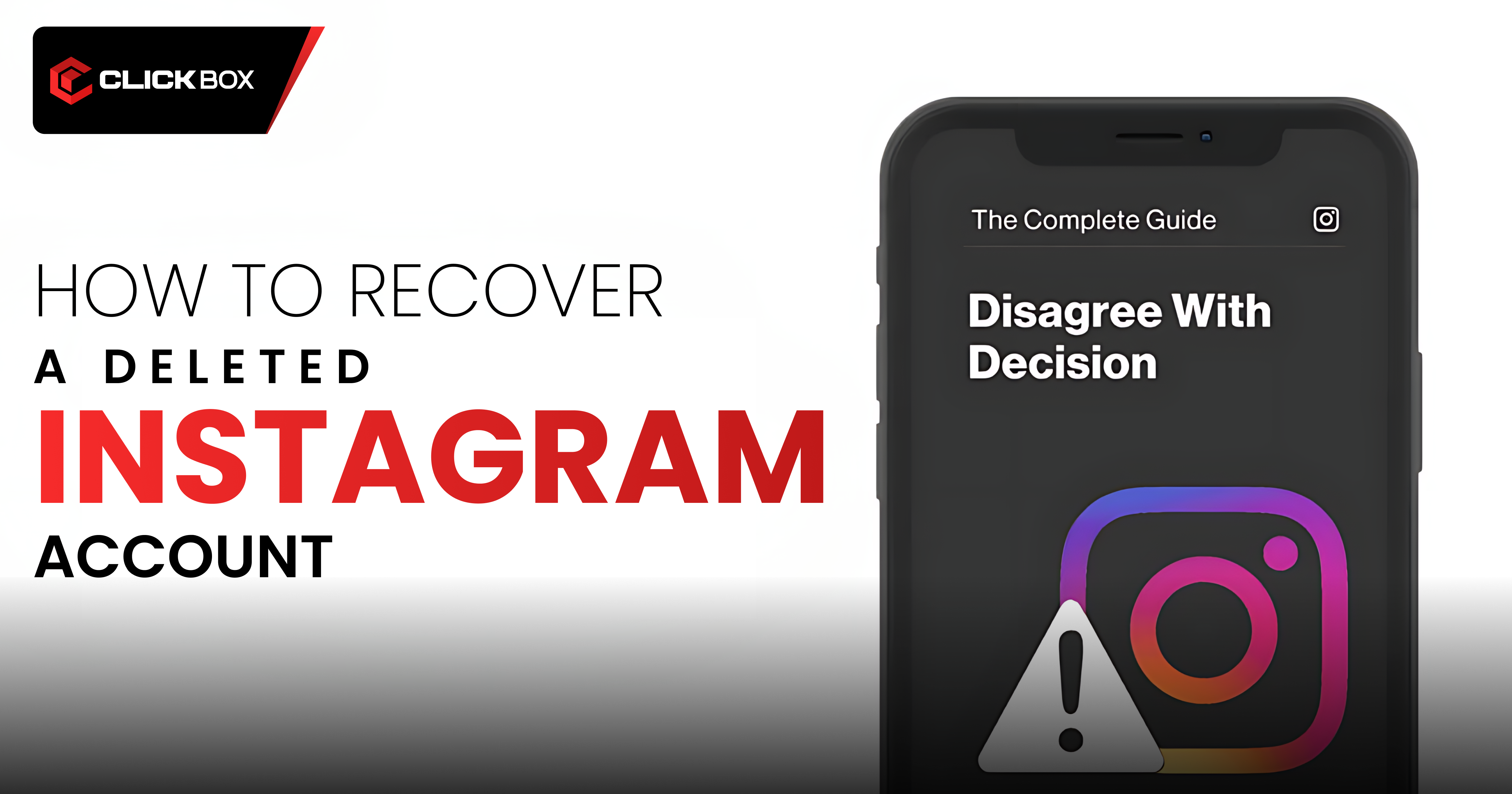 recover deleted Instagram account